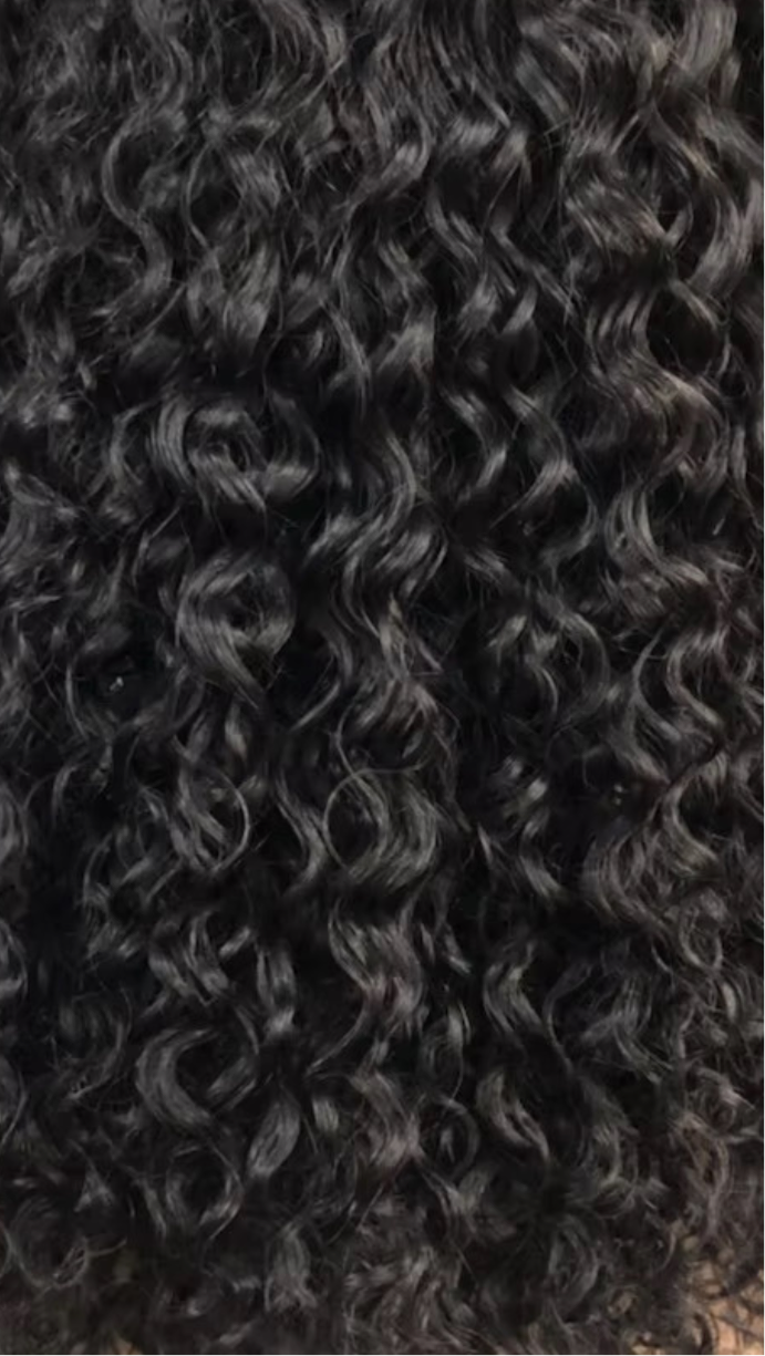 Perruque sans colle Jerry Curly « Baddie »